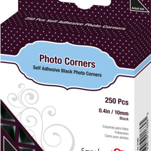 SCRAPBOOK ADHESIVES PHOTO CORNERS CLEAR 250