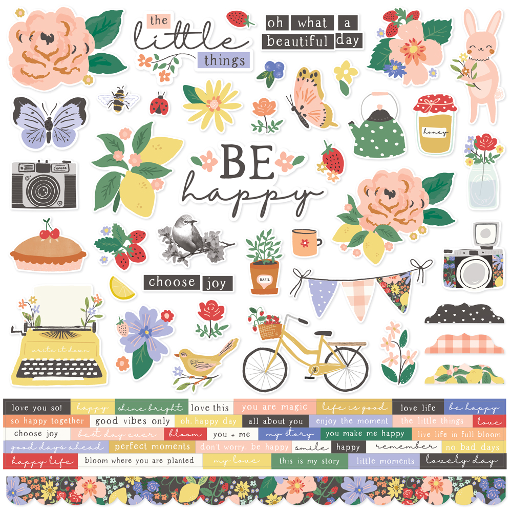 Simple Stories the Little Things Cardstock Stickers