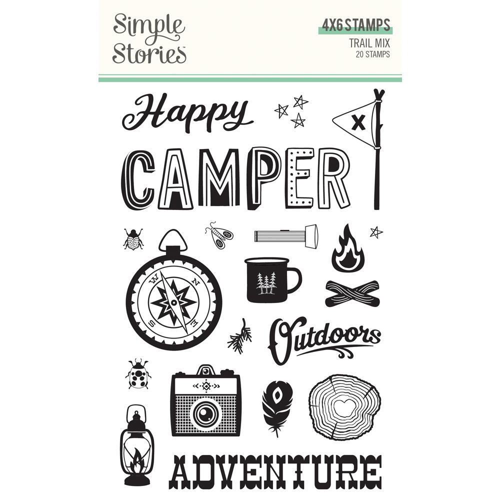 Simple Stories Trail Mix Stamp