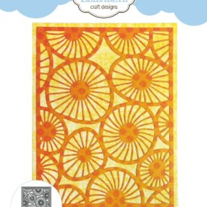 ELIZABETH CRAFTS DIE SUNSHINE BACKGROUND