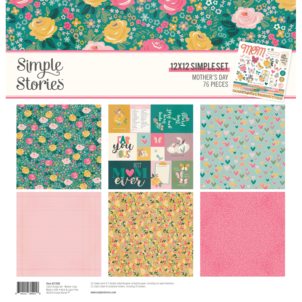 Simple Stories Mother’s Day Collection Kit