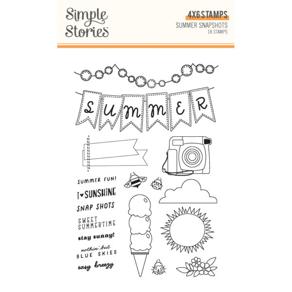 Simple Stories Summer Snapshots Stamps