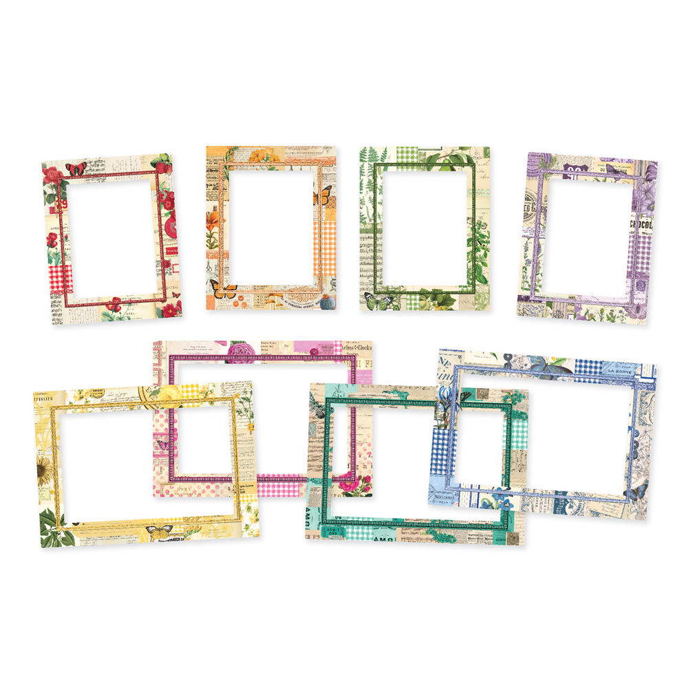 Simple Stories Simple Vintage Essen Color Pal Chipboard Frames