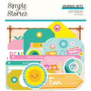 Simple Stories Just Beachy Journal Bits & Pieces