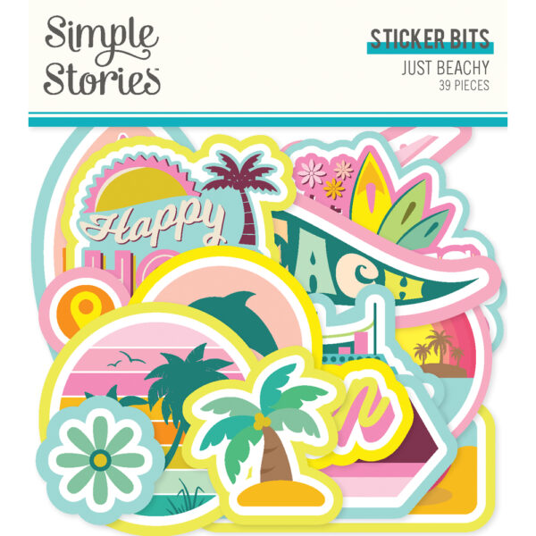 Simple Stories Just Beachy Sticker Bits & Pieces