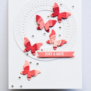 Poppy Stamps Die Nordic Butterfly Trio