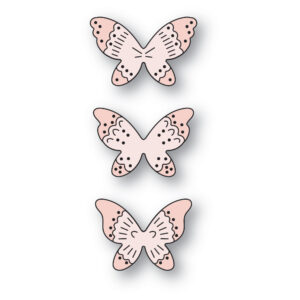 Poppy Stamps Die Nordic Butterfly Trio