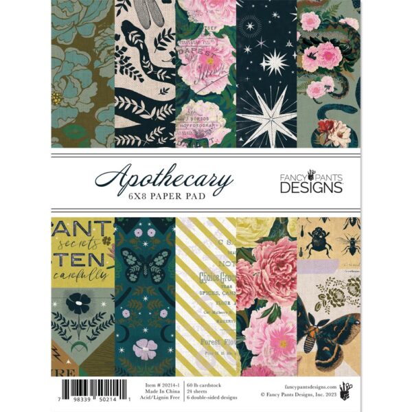 Fancy Pants Apothecary 6X8 Pad