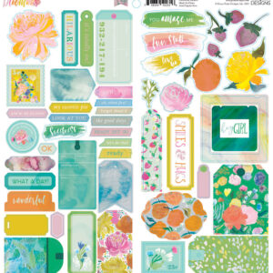 Fancy Pants Bloom Cardstock Stickers