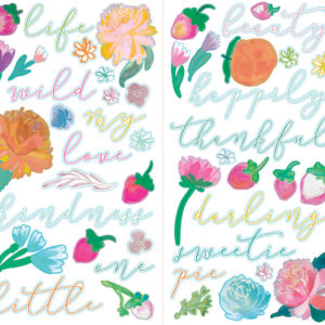 Fancy Pants Bloom Foam Stickers