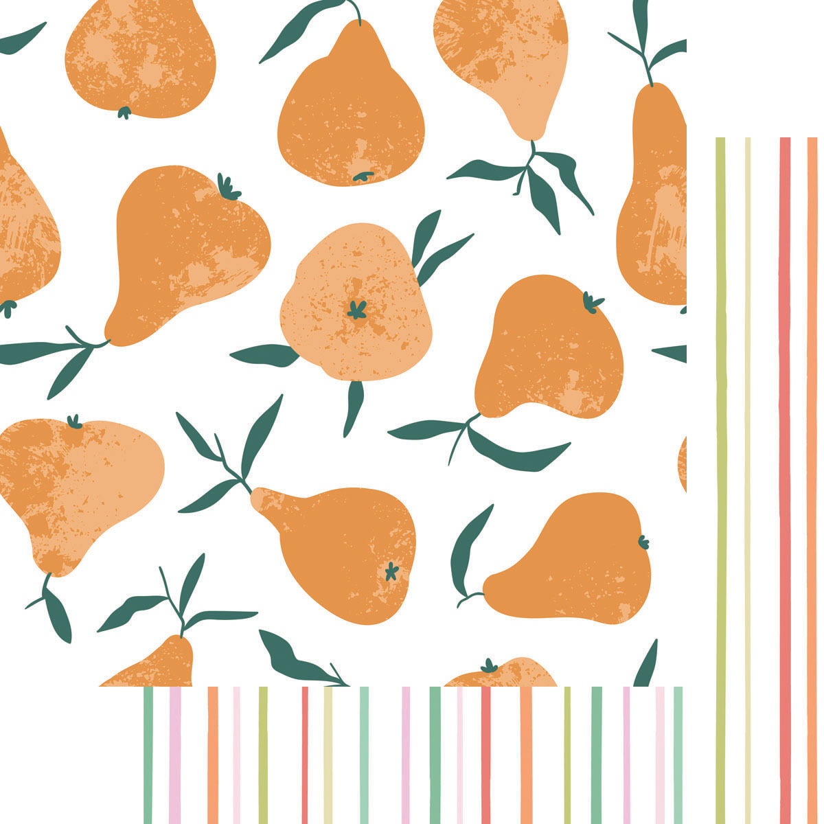 Fancy Pants Home Café 12X12 Country Pears