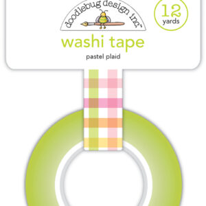 Doodlebug Pastel Plaid Washi Tape