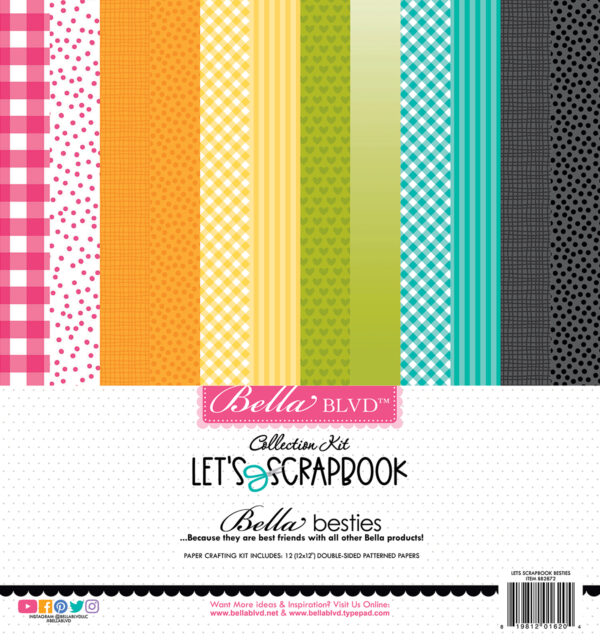 BB Let's Scrapbook Bella Besties Kit