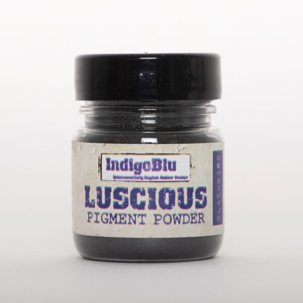 Indigo Blu Luscious Pigment Powder Blackbird (25ML)