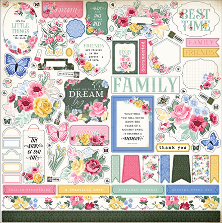 Carta Bella Bloom Element Sticker