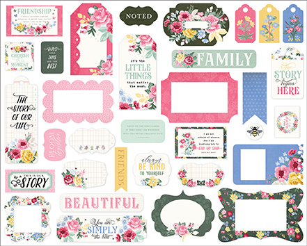 Carta Bella Bloom Frames & Tags