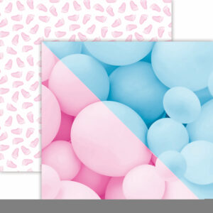 REMINISCE GENDER REVEAL 12X12 PASTEL BALLOONS