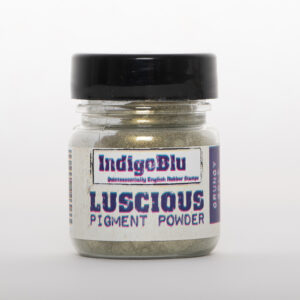 Indigo Blu Luscious Pigment Powder Grungy Gold (25ML)