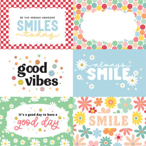 Echo Park Have A Nice Day 12X12 6X4 Journaling Cards