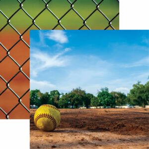 REMINISCE LET'S PLAY SOFTBALL 12X12 PLAY BALL