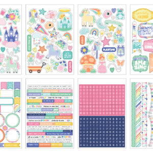 Echo Park My Little Girl Sticker Book