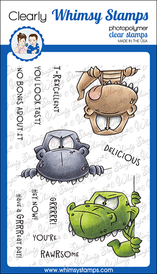 Whimsy Stamp Roarsome Rex