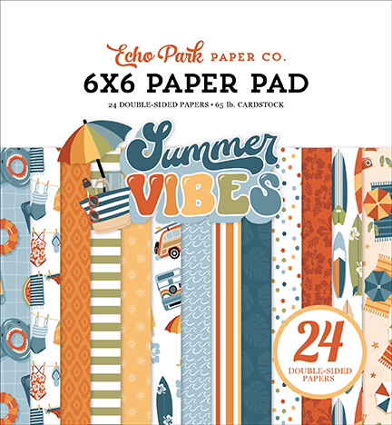 Echo Park Summer Vibes 6X6 Paper Pad