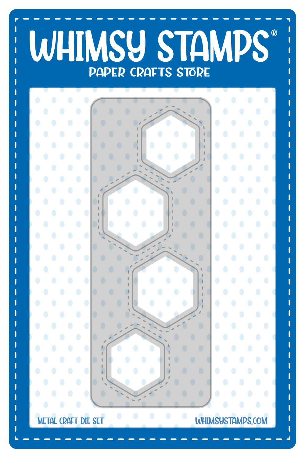 Whimsy Die Slimline Honeycomb