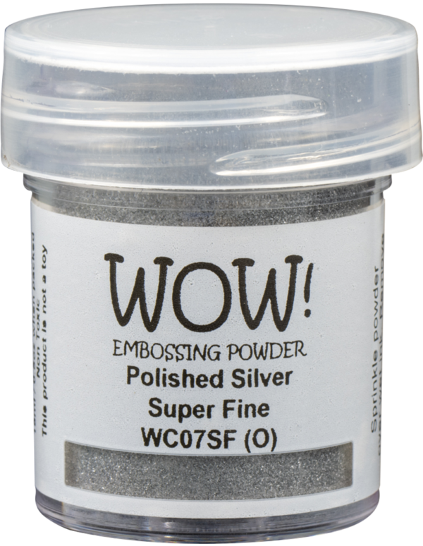 Wow Embossing Powder Polished Silver Super Fine