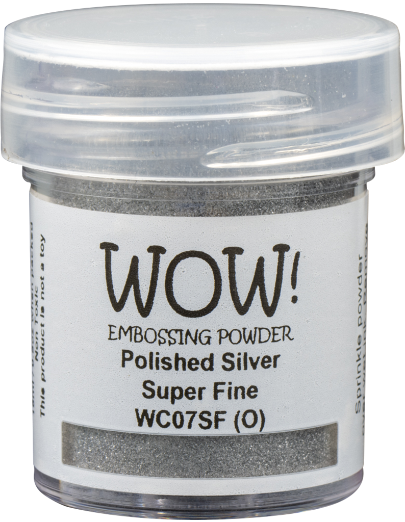 Wow Embossing Powder Polished Silver Super Fine