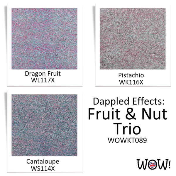 Wow Embossing Powder Trio Dappled Fruit & Nut