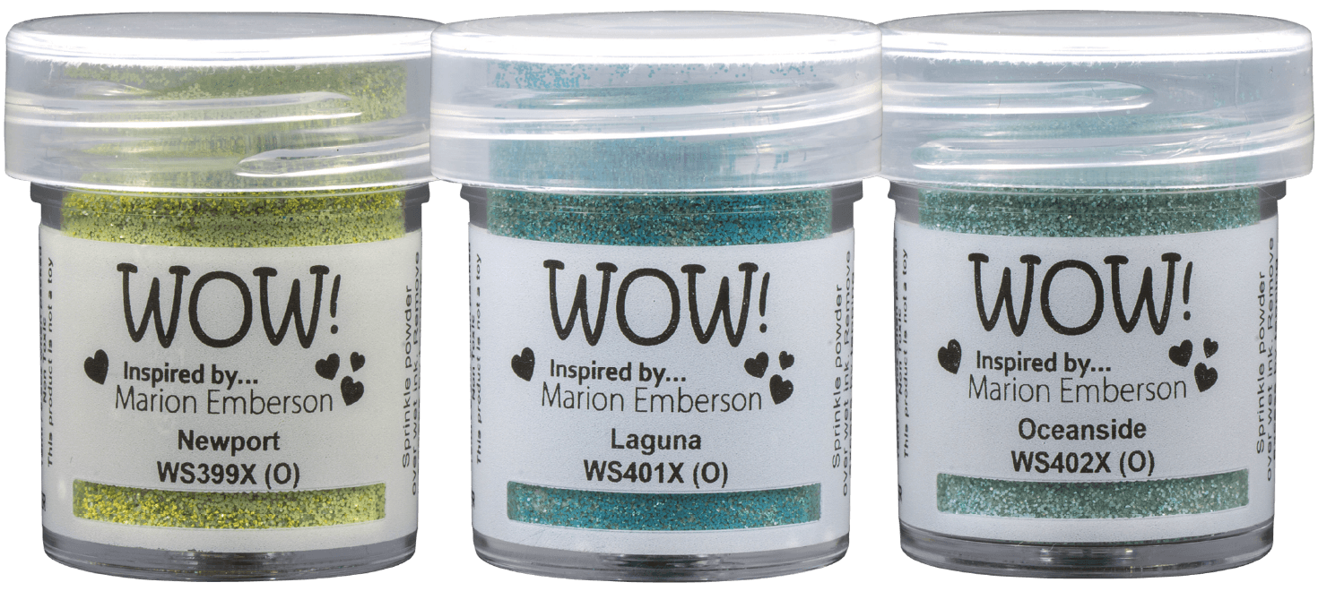 Wow Embossing Powder Trio Dappled Pearl Effects