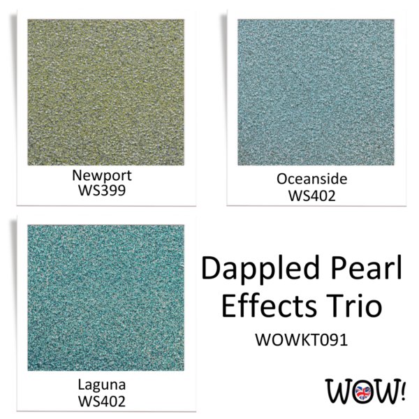 Wow Embossing Powder Trio Dappled Pearl Effects