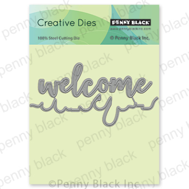 Penny Black Die Welcome Edger