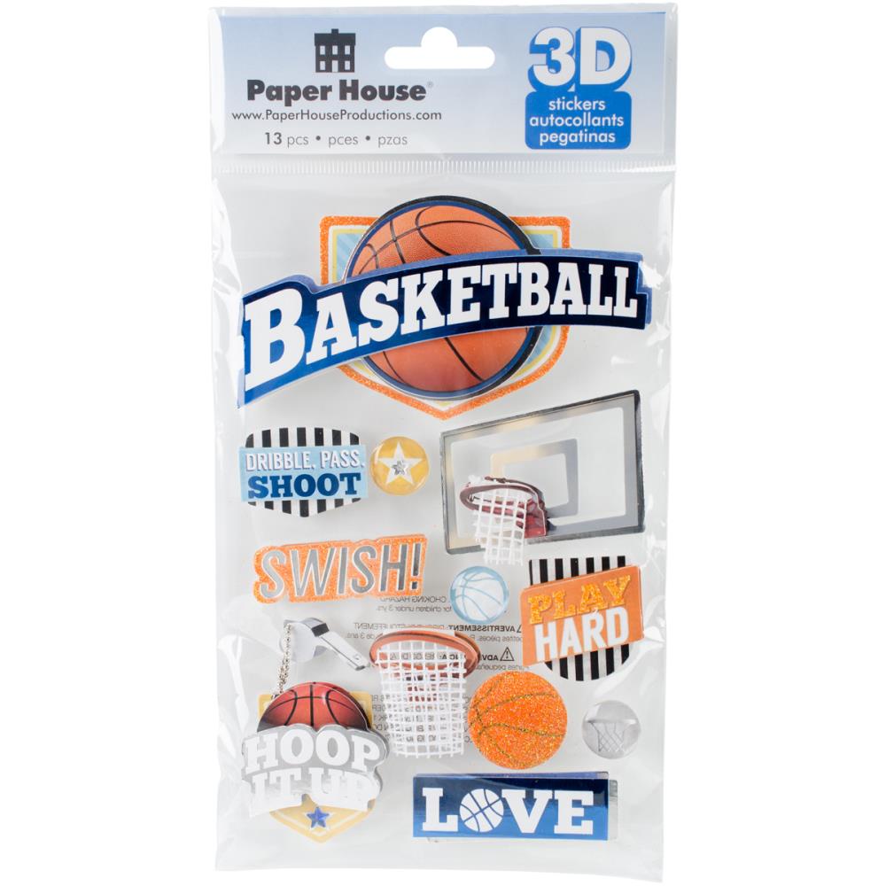 PAPER HOUSE 3D BASKETBALL -SWISH