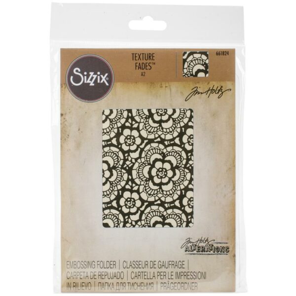 SIZZIX TIM HOLTZ TEXTURE FADE LACE