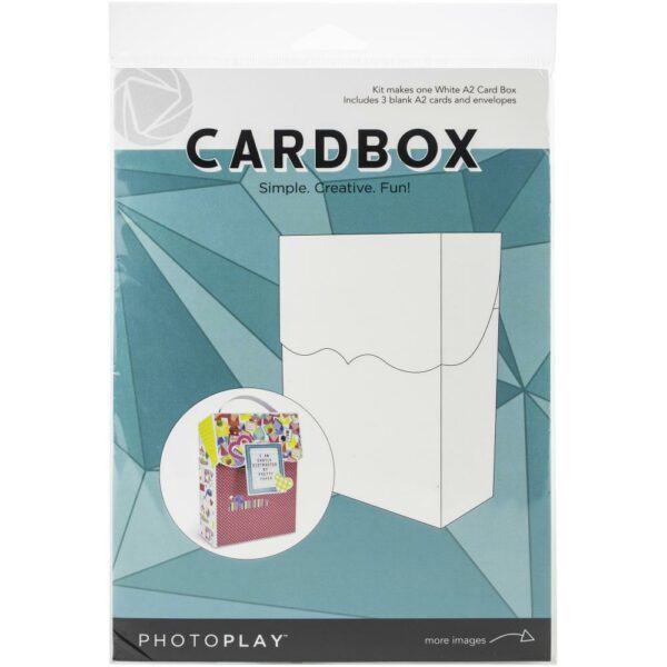 PHOTOPLAY CARD BOX WHITE