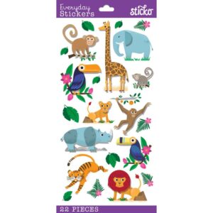 EK STICKO JUNGLE ANIMALS