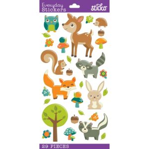 EK STICKO WOODLAND ANIMALS