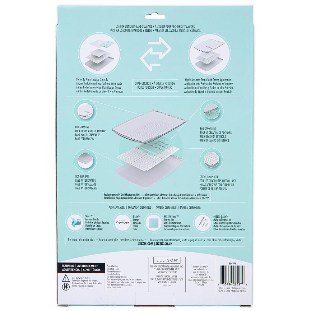 SIZZIX STENCIL & STAMP TOOL