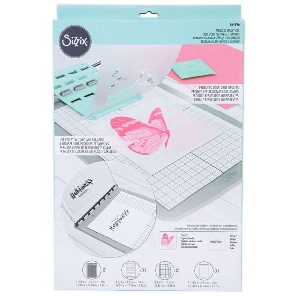 SIZZIX STENCIL & STAMP TOOL