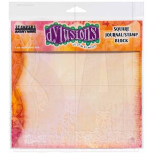 SA DYLUSIONS SQUARE JOURNAL/STAMP BLOCK