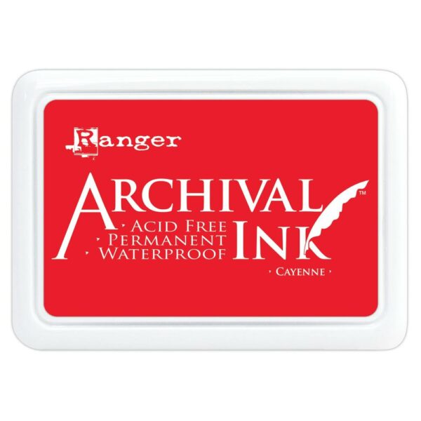 Ranger Archival Ink Pad Cayenne