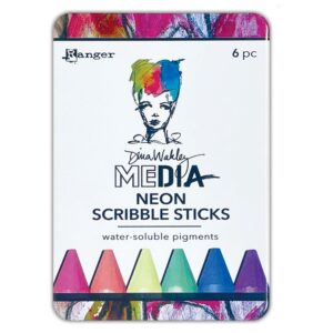 RANGER DINA WAKLEY SCRIBBLE STICKS NEON