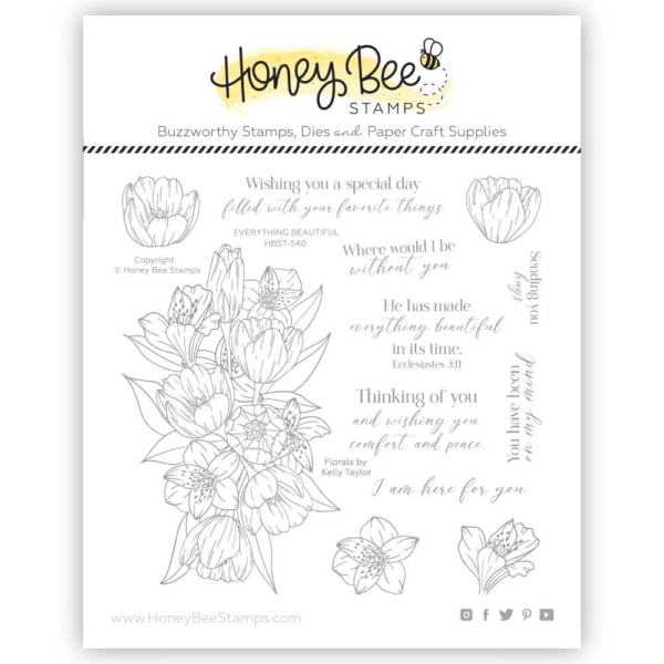 Honey Bee Stamp Everything Beautiful