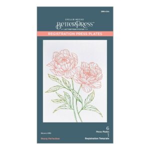 SPELLBINDERS REG BETTERPRESS PEONY PERF