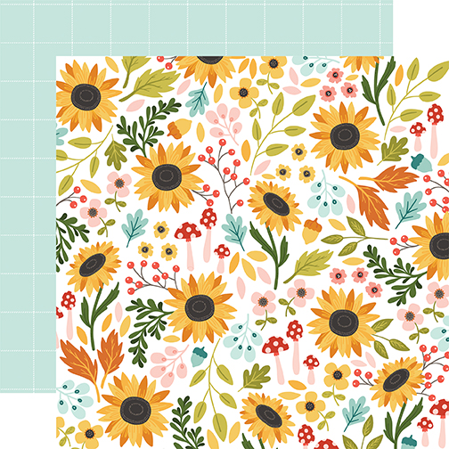 Carta Bella Sunflower Summer 12X12 Sunflower Garden