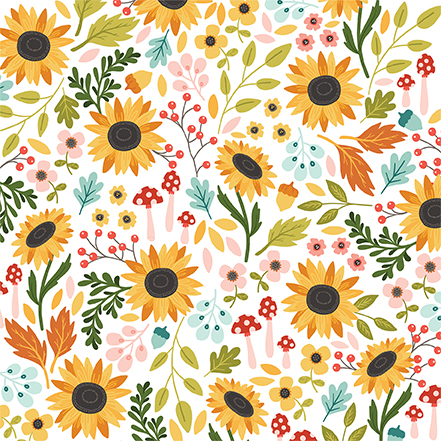 Carta Bella Sunflower Summer 12X12 Sunflower Garden