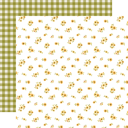 Carta Bella Sunflower Summer 12X12 Sunflower Clusters