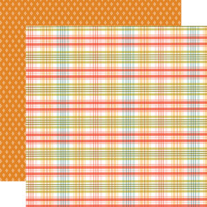 Carta Bella Sunflower Summer 12X12 Sunny Plaid